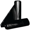 Aluf Plastics Royal Crown Top Liner, 40 x 46 in, 45 gal Capacity, Metalocene Blend, Black RCT-45XX